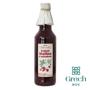 Syrop Malina z miodem