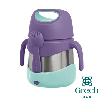 Termos na jedzenie 335 ml, Lilac Pop