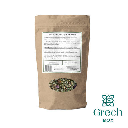 Mieszanka ziołowa wsparcie w anemii