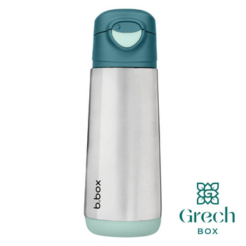 Butelka termiczna z ustnikiem 500 ml, Emerald Forest, b.box