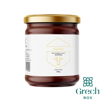 Kajmak waniliowy bez cukru