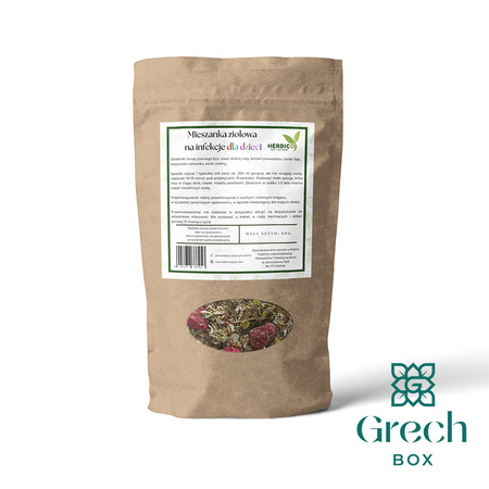 Mieszanka ziołowa na infekcje dla dzieci