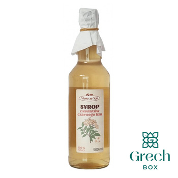 Syrop z kwiatów czarnego bzu